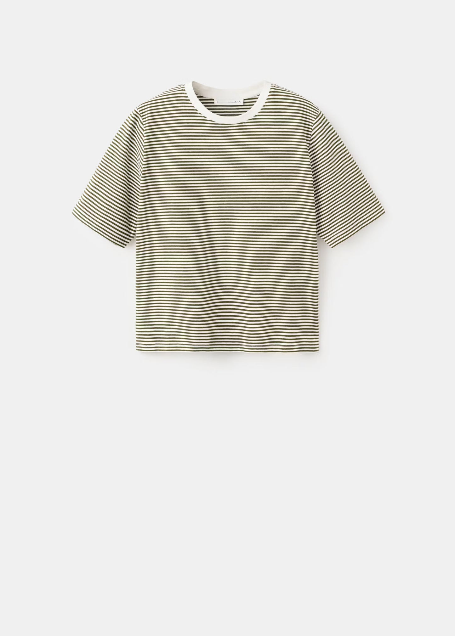 Striped Cotton T-Shirt