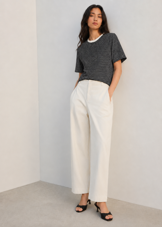 Striped Cotton T-Shirt