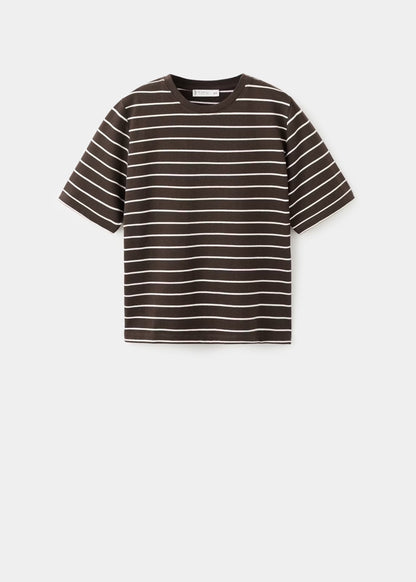Striped Cotton T-Shirt