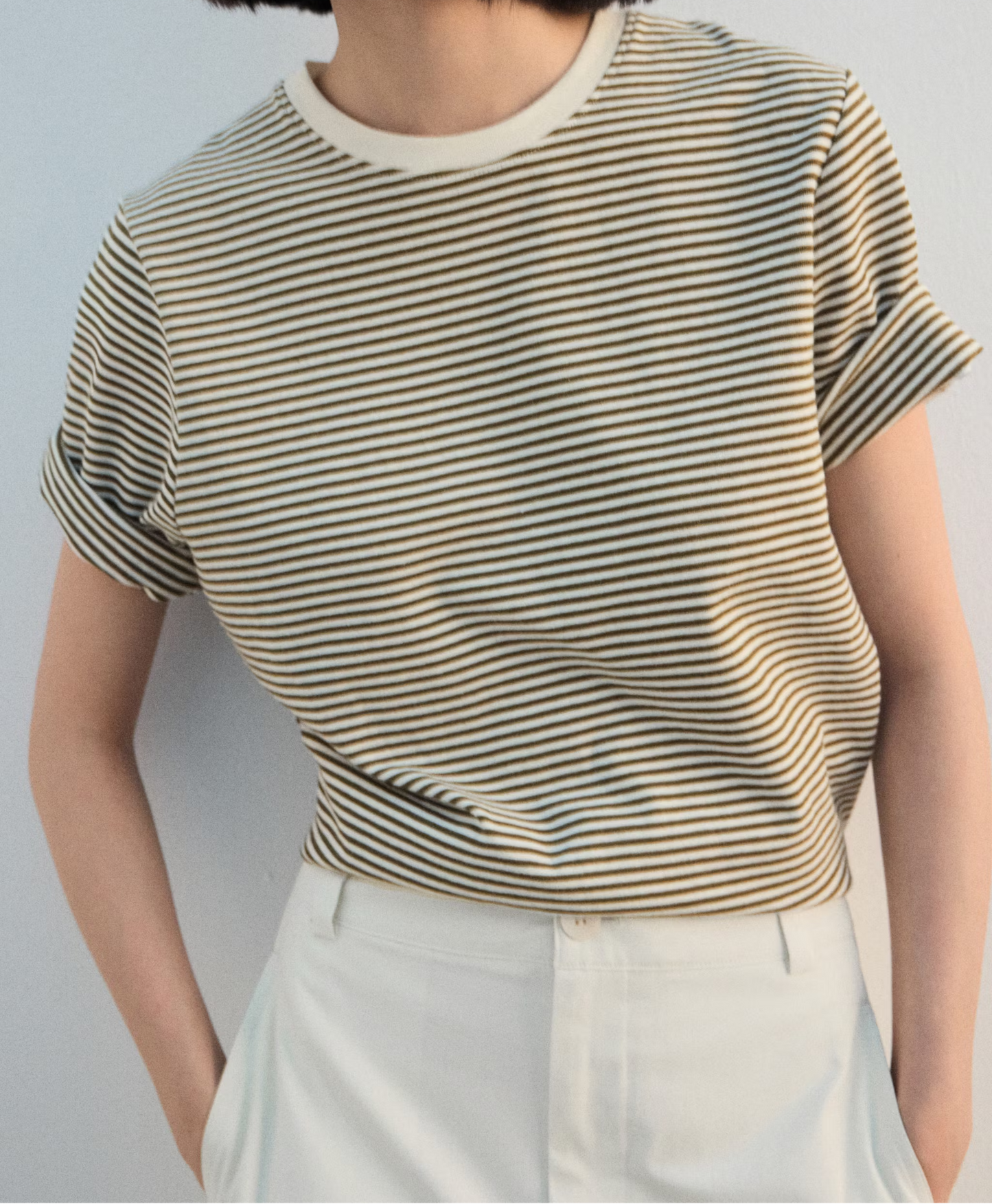 Striped Cotton T-Shirt