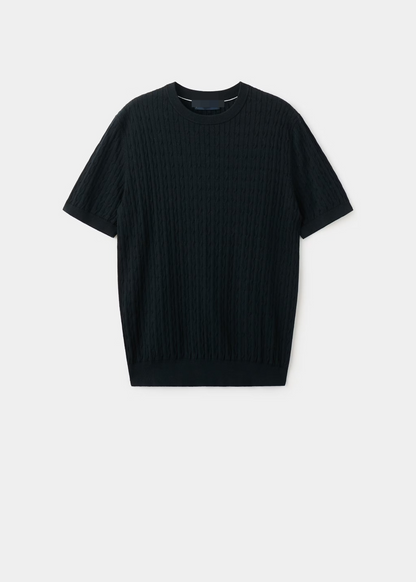 Slim Fit Knit T-Shirt