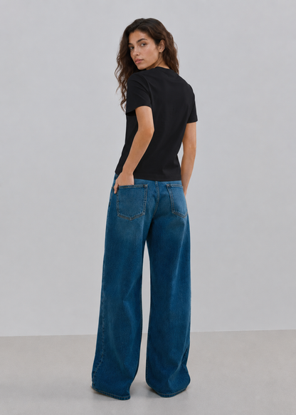 Short-Sleeve Cotton Top